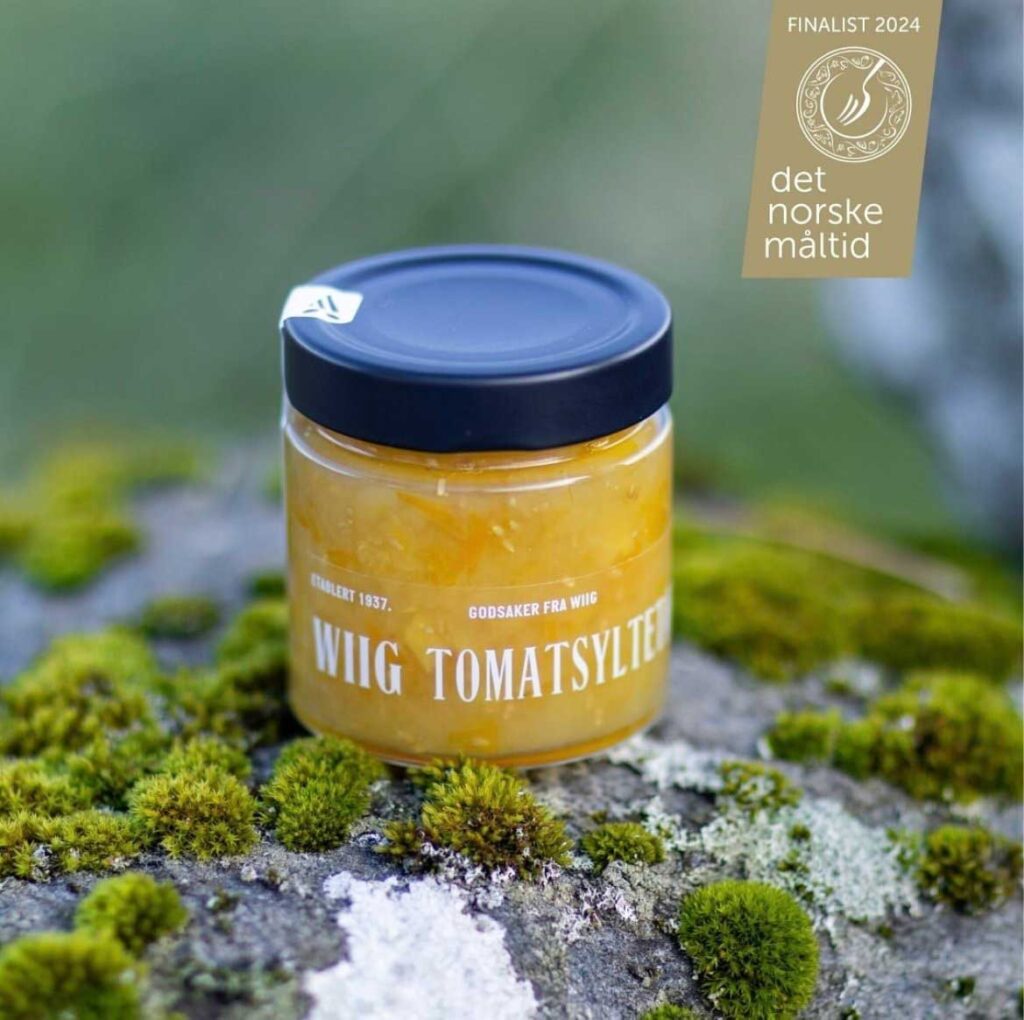 Tomatsyltetøy fra Wiig Gartneri