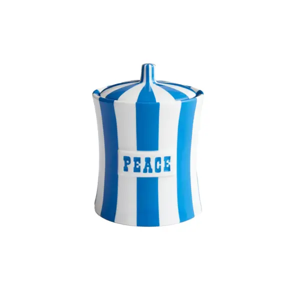 Vice Canister - Peace - Blue - 6.75inH - 30782 (2)