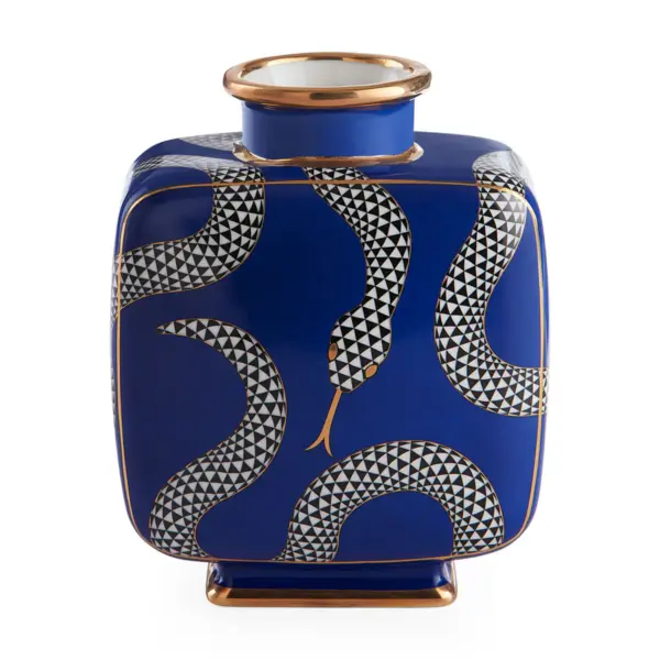 EDEN SQUARE VASE - NAVY - 33313 (1)