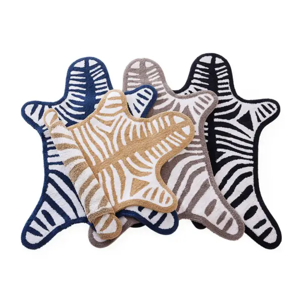 Zebra Bathmat