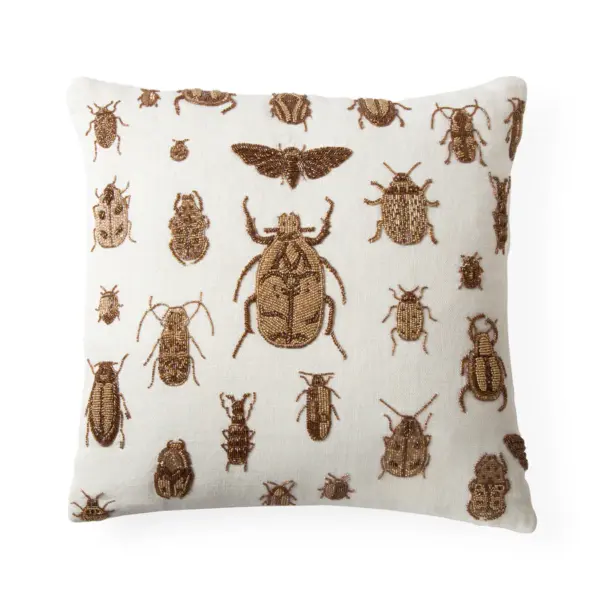 Specimen Beaded Pillow