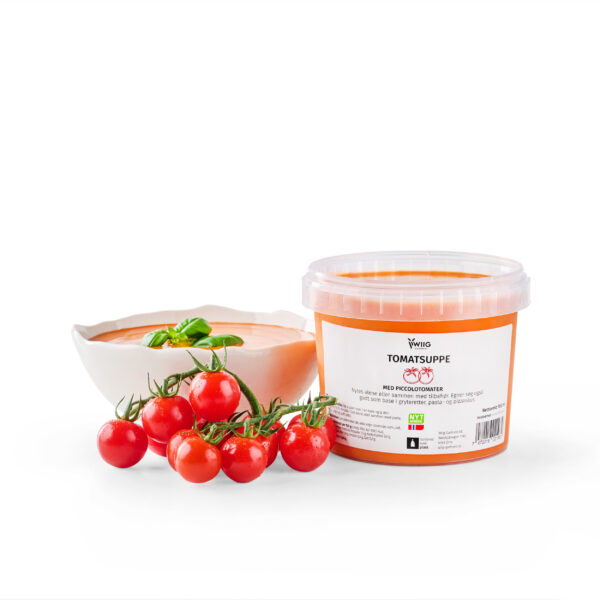 Tomatsuppe med piccolo (stor)