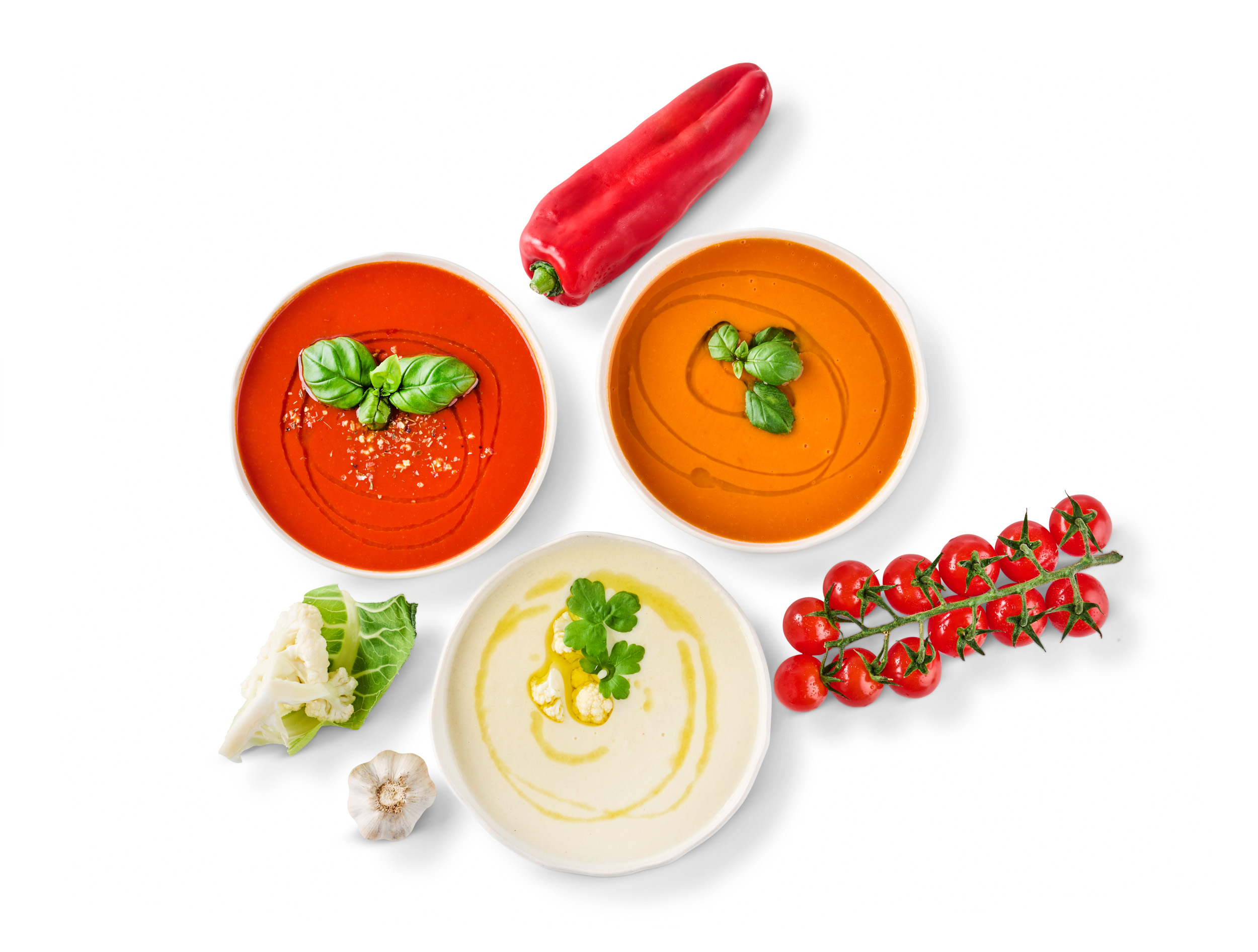 Tomatsuppe med piccolo (stor) - Bilde 2