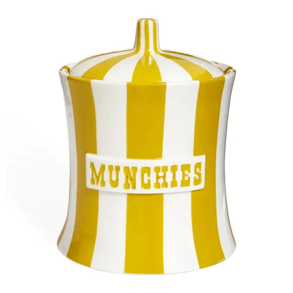 Vice Canister - Munchies - Yellow - 8.75inH - 30786 (1)