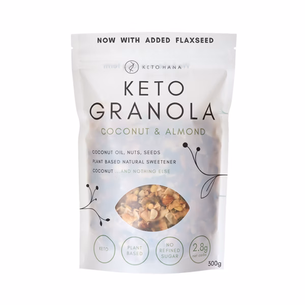 Coconut & almond keto granola 300g