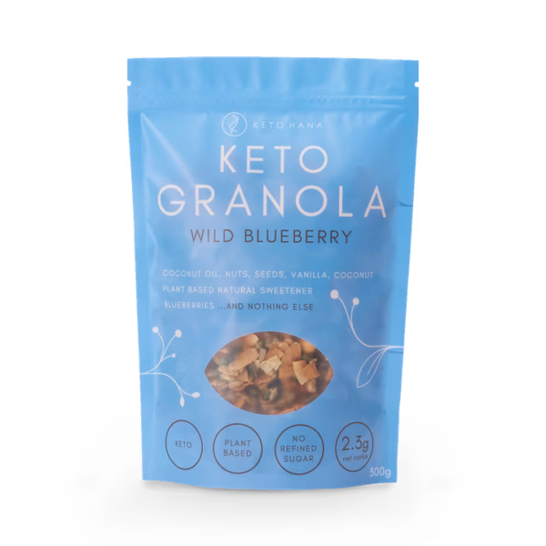 Wild blueberry keto granola 300g