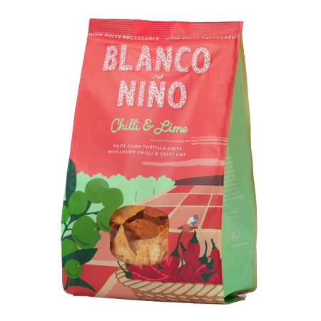 Blanco Niño Chilli & Lime Tortilla Chips 170g