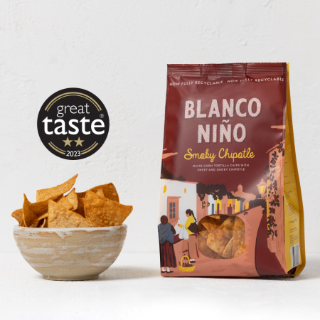Blanco Nino Smoky Chipotle tortilla chips 170 g - Bilde 2
