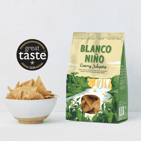 Blanco nino creamy jalapeno tortilla chips 170g - Bilde 2