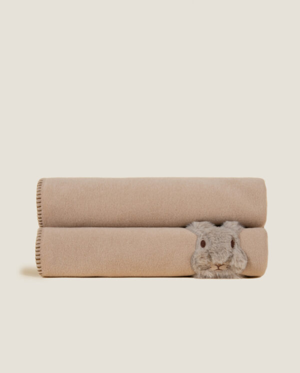 Sweet rabbit beige soft cotton 130x160