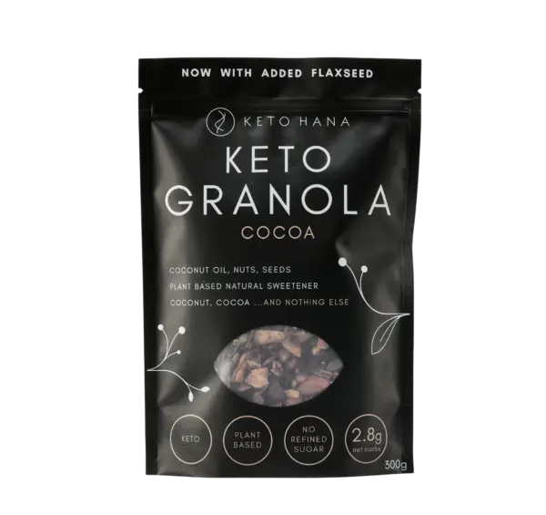 Cocoa keto granola 300g