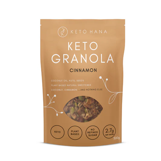 Cinnamon keto granola 300g
