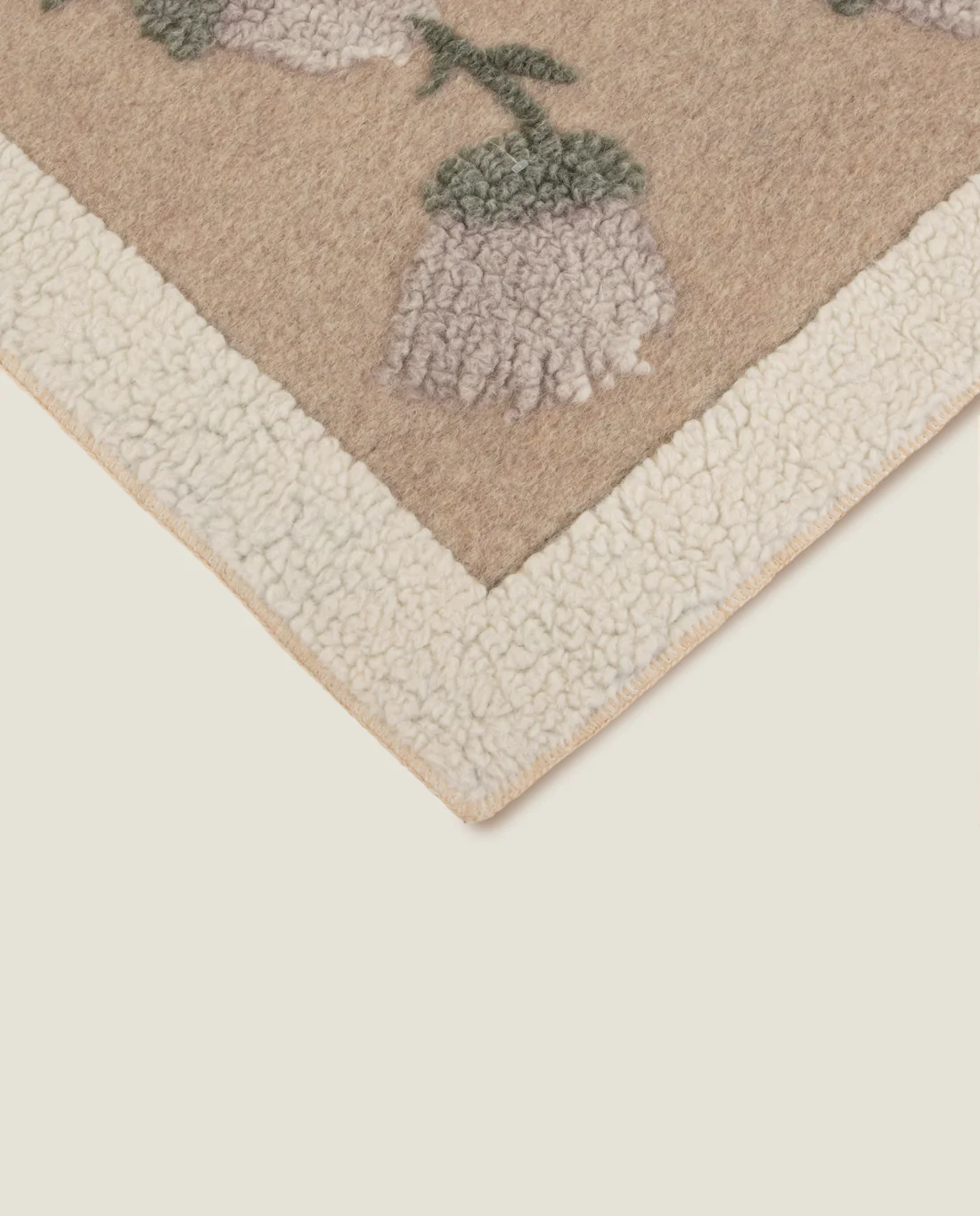 Fane white boiled wool 150x190 - Bilde 3