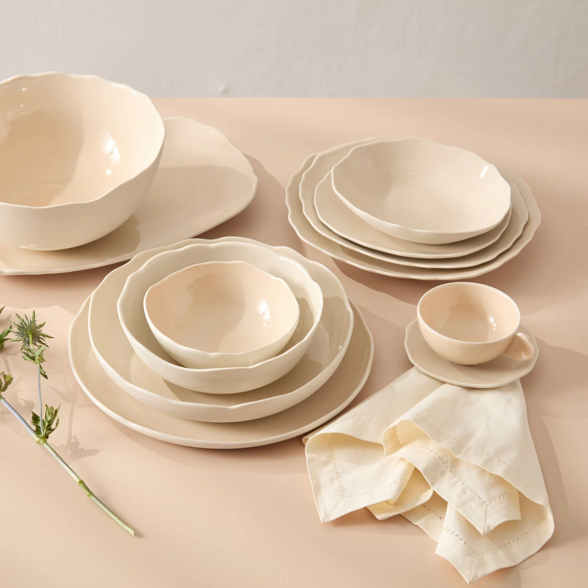 PLUME plate S - nude - Bilde 3