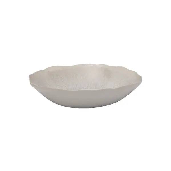 PLUME soup plate - perle