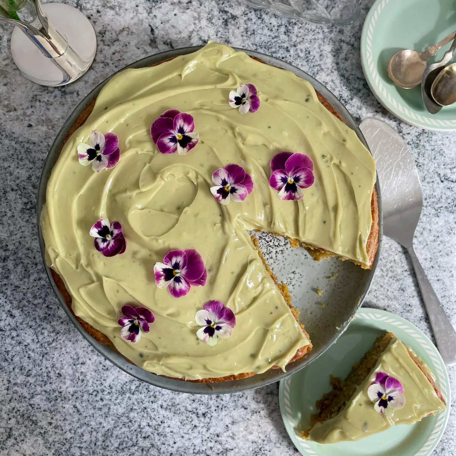 Pistasjkrem med olivenolje og ristede pistasjnøtter 220g - Bilde 4