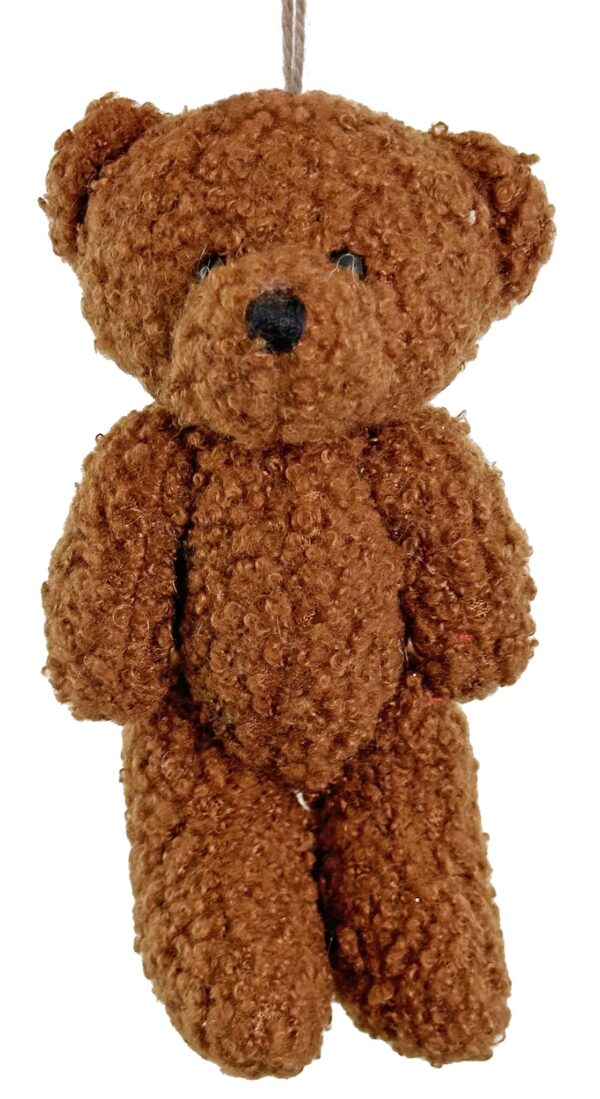 Teddy bear dk brown 14cm
