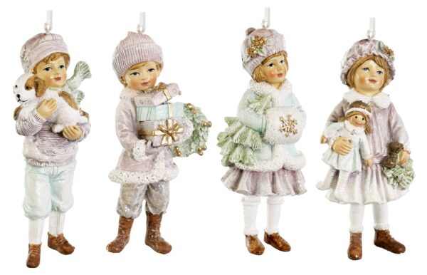 Kids ornament mint lilac