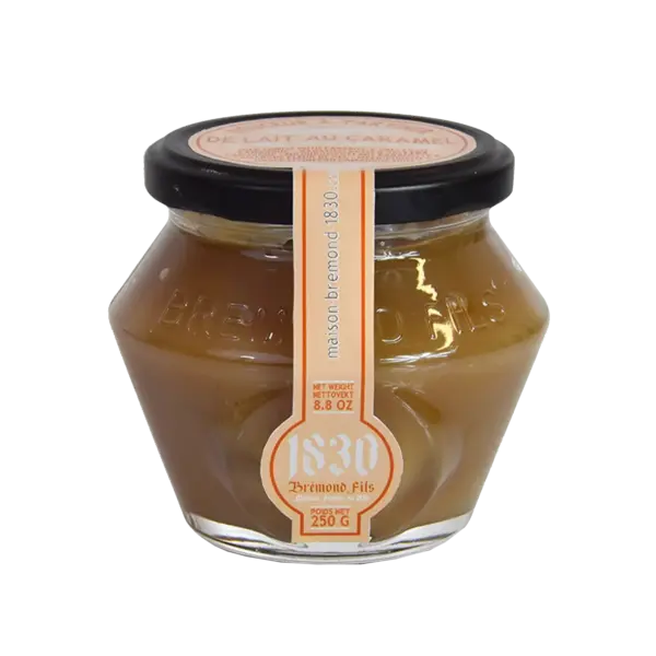 Melkekrem med karamell og havsalt fra Camargue