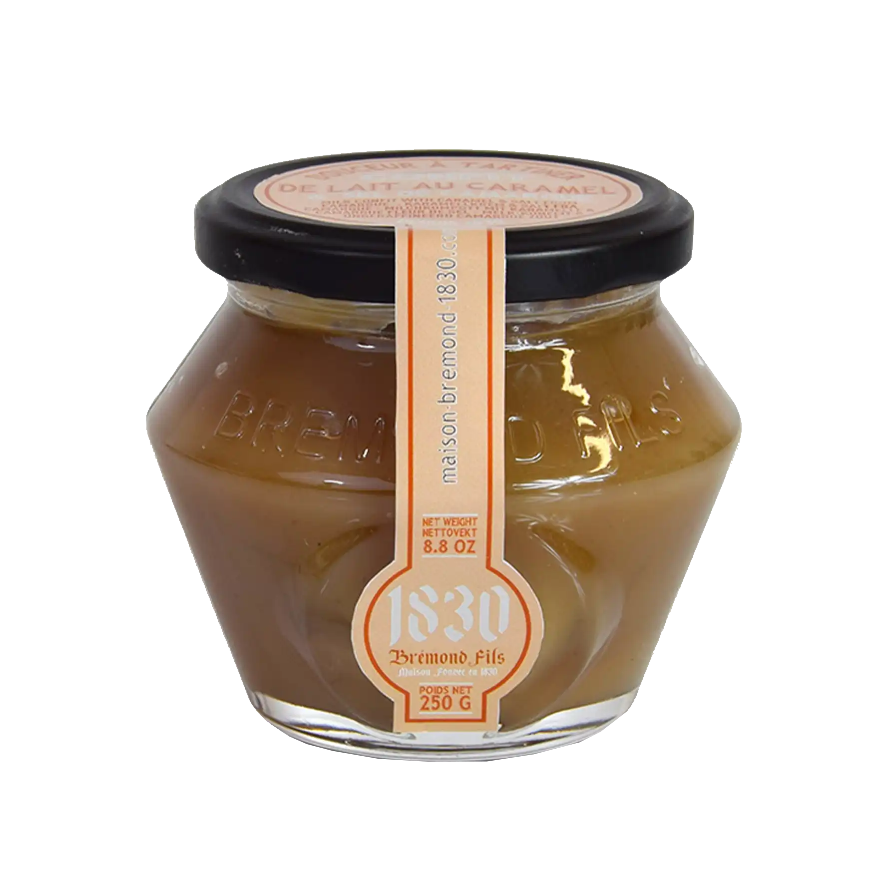 Melkekrem med karamell og havsalt fra Camargue