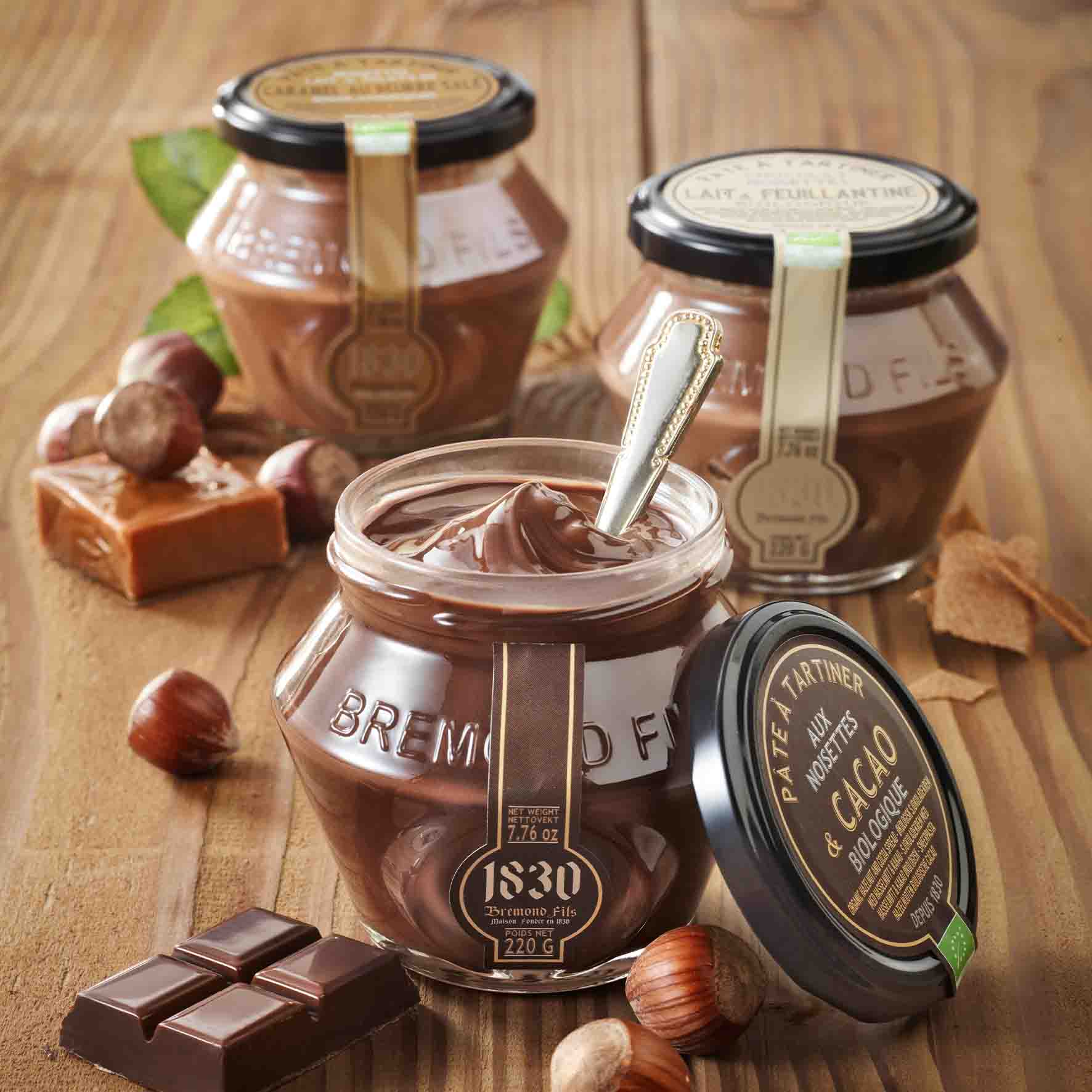 Økologisk hasselnøttkrem med sprø feuillantine flak - Bilde 2