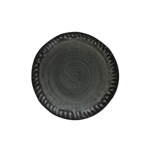 Plate s dashi charbon