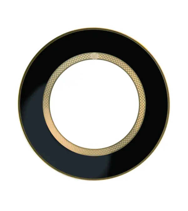 Python black piatto piano/dinner plate