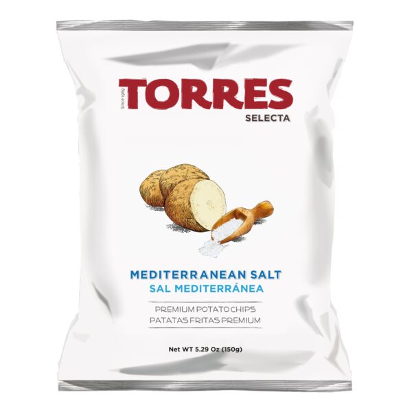 Torres chips middelhavssalt 150g