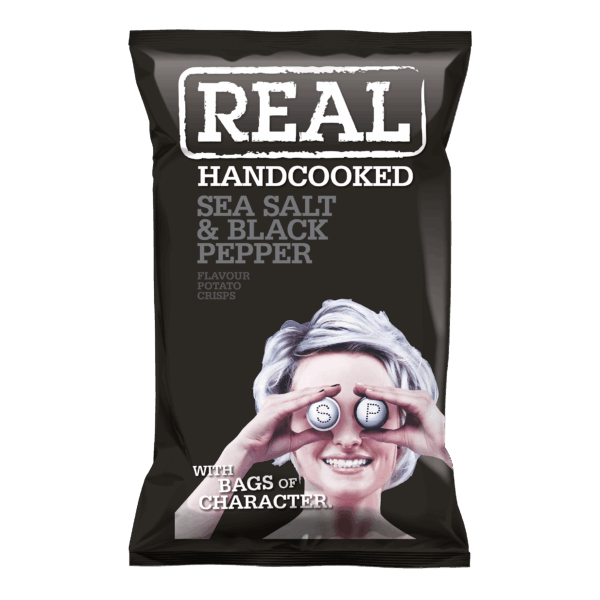 Real crisps salt & pepper 150 g