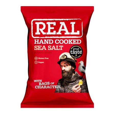 Real crisps sea salt 150 g