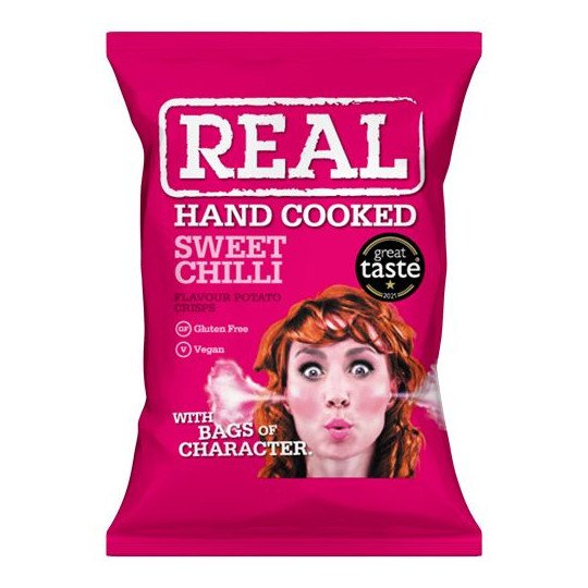 Real crisps sweet chilli 150 g