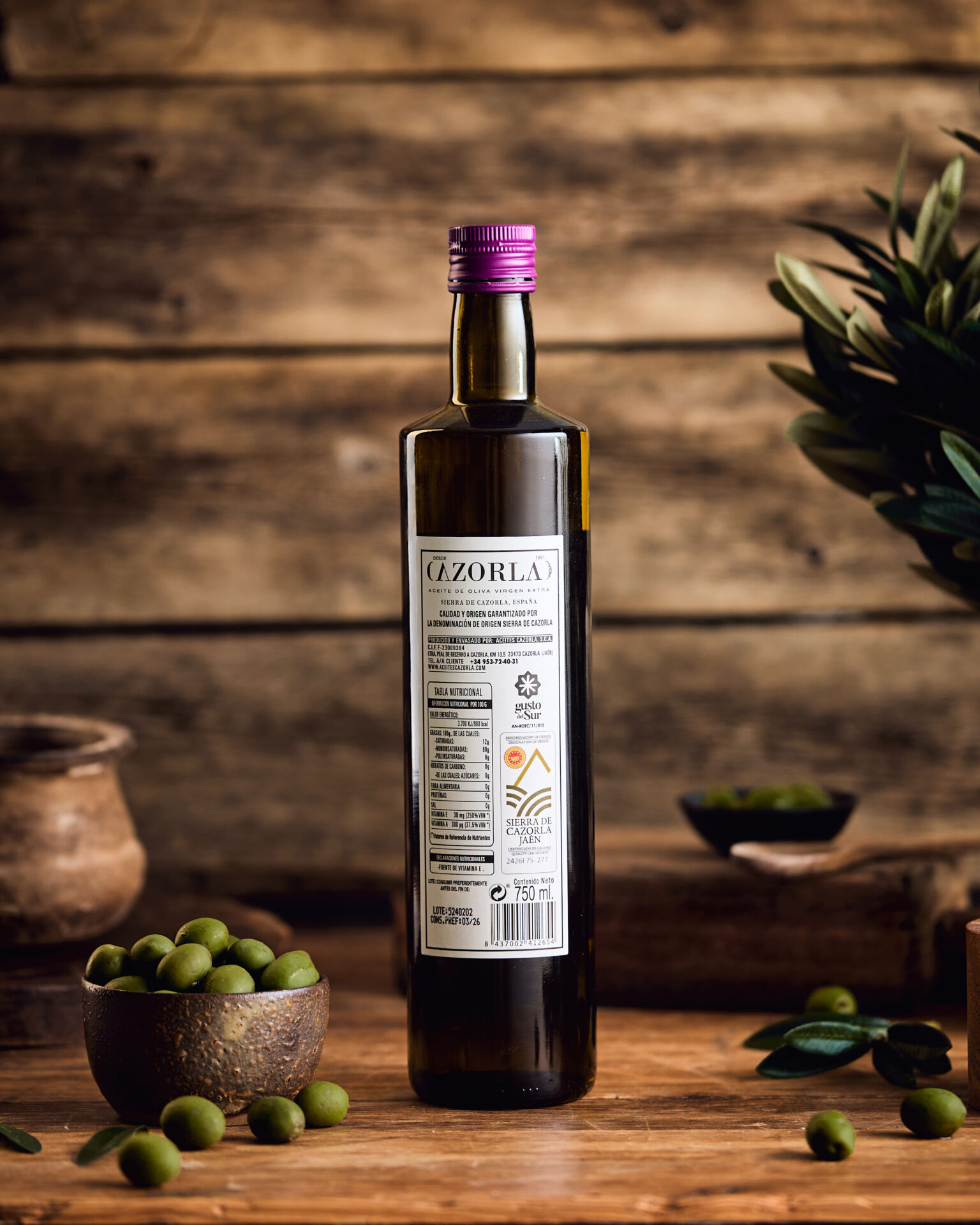 Cazorla royal Extra virgin 0,75 L - Bilde 2