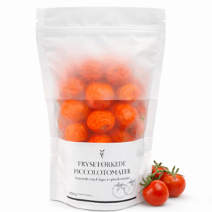 Frysetørkede piccolotomater