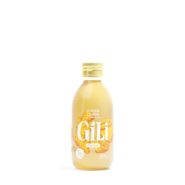 Ginger lemon and probiotics elixir 200 ml
