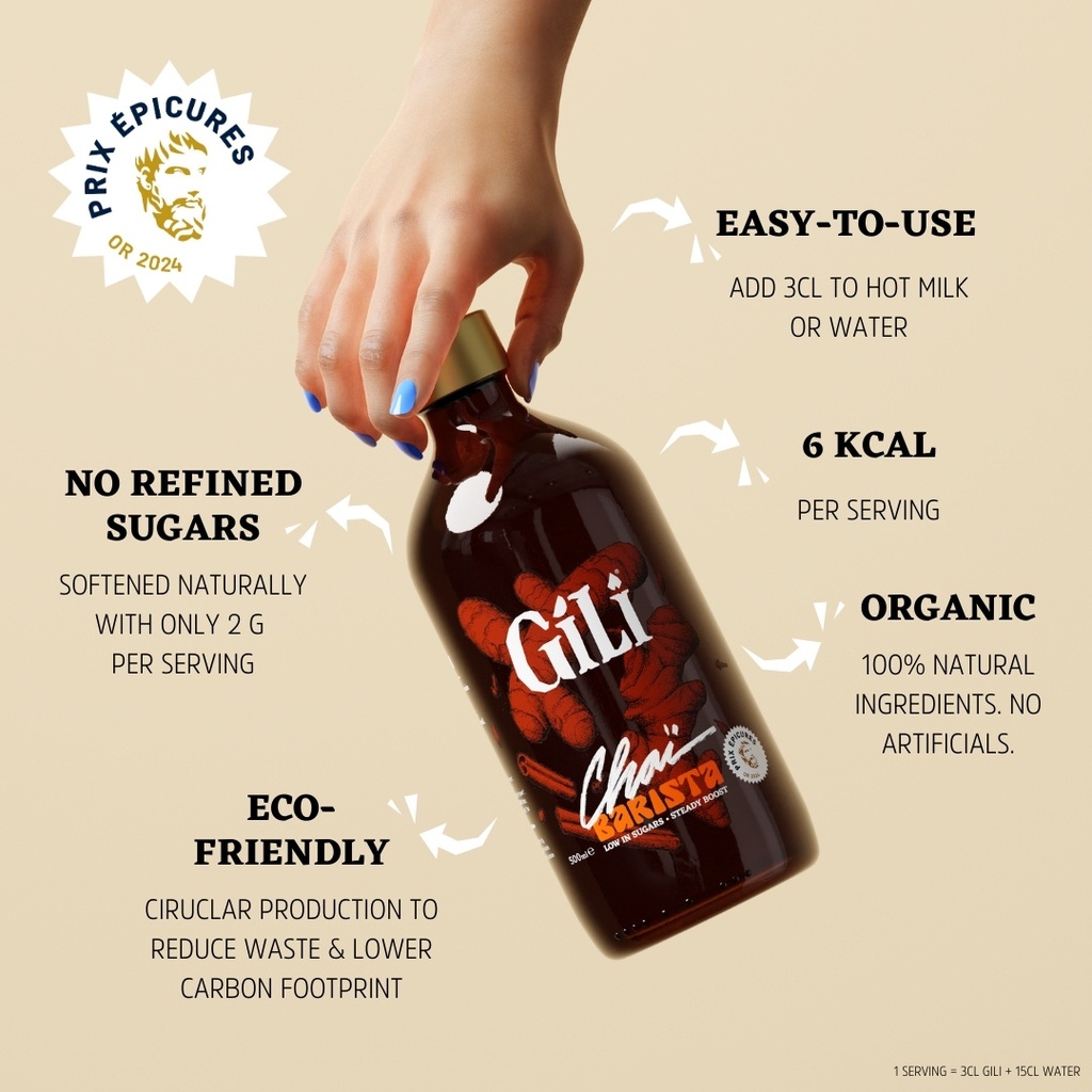 Gili masala chai elixir 500 ml - Bilde 2