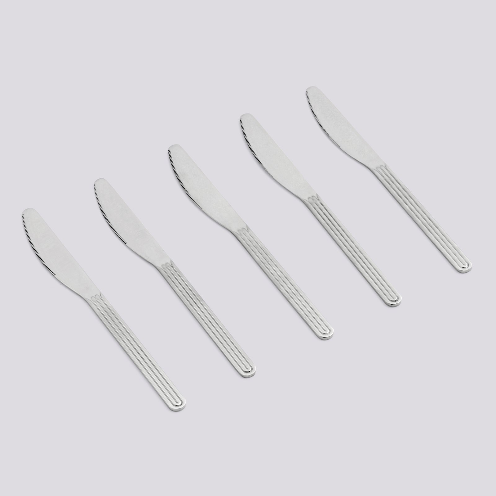 Sunday Knivsett med 5 stk. i rustfritt stål