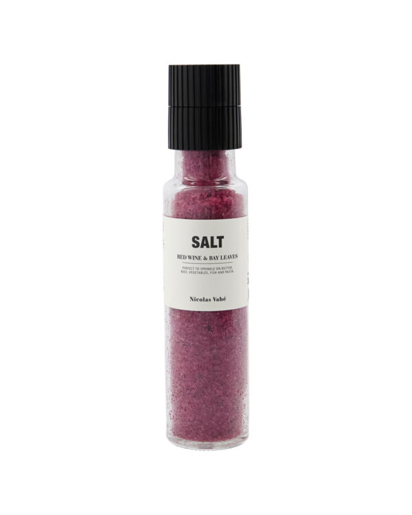Salt, Red wine & bay leaves, 340 g