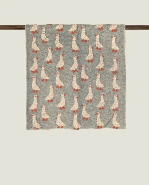 Paperella grey boiled wool grigia 75x100cm