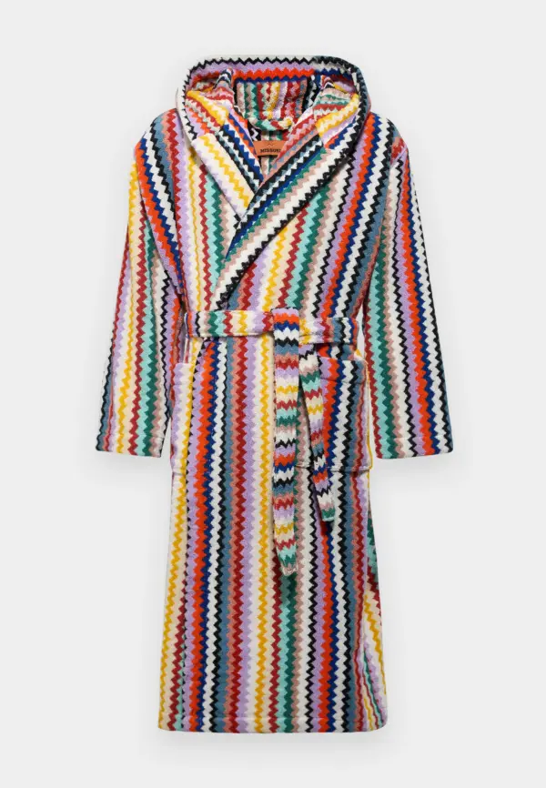Riverbero 100 Hooded Bathrobe Multi
